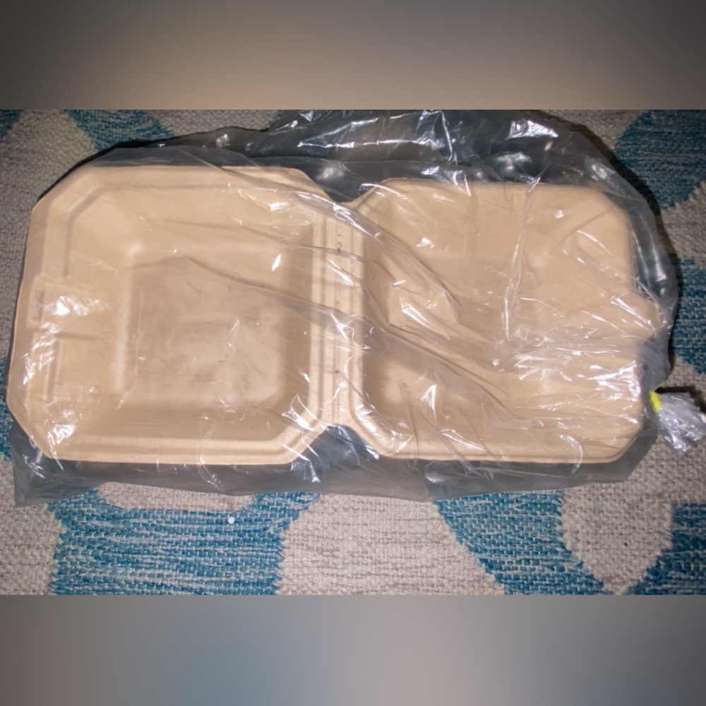 Eco-Friendly Tan Food Containers